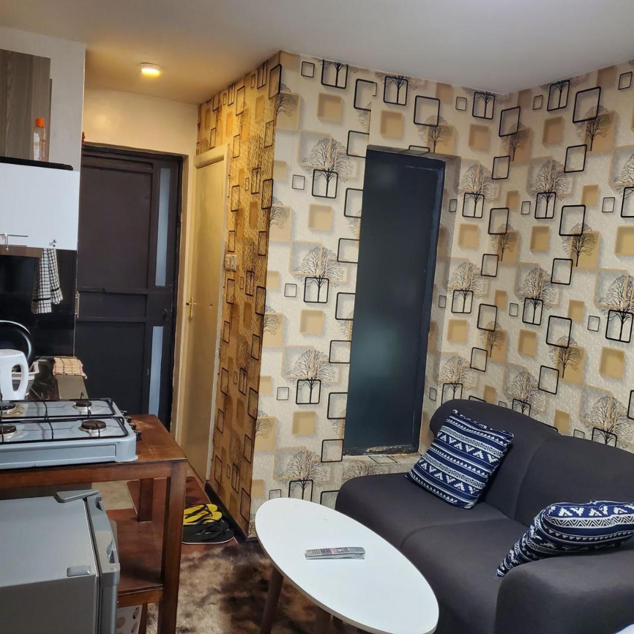 Lovely & Cozy Compact Studio Near Airport With Rooftop View Leilighet Nairobi Eksteriør bilde
